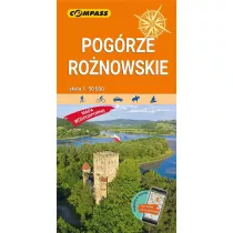 Mapa wodoodporna Pog�rze Ro�nowskie w skali 1:50 000