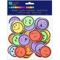 Dalprint Naklejki z pianki emocja 60 szt.