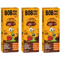 Bob Snail Przekska mango w mlecznej czekoladzie Zestaw 3 x 30 g