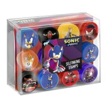 Piecztki stempelki Sonic 12 szt.