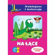 Na ��ce. Naklejam i koloruj�