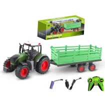 Traktor z przyczep� R/C 1:10 50x16x14,5cm UBS Madej