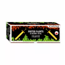 Starpak Farby plakatowe Pixel Game 492052 12 kolorw, 20 ml