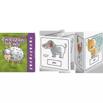 Ksi��eczka kolorowanka zwierzaki na wsi