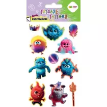 Tatuae zmywalne Monsters HAPPY COLOR
