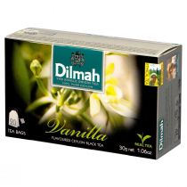 Dilmah Vanilla Cejlońska czarna herbata z aromatem wanilli 20 x 1.5 g