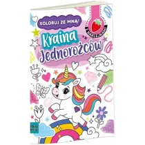 Kolorowanka a4 koloruj ze mn� - kraina jednoro�c�w