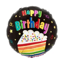 Balon foliowy Rainbow cake
