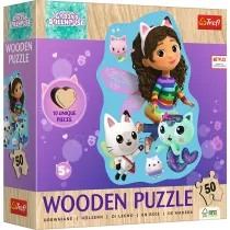 Puzzle konturowe 50 el. Weso�a Gabby Trefl