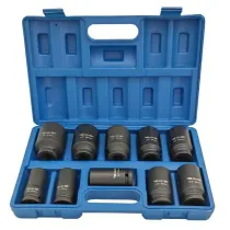 Adler Nasadki udarowe 3/4" 22,24,27,30,32,33,34,36,38,41 10 szt.