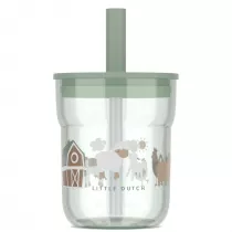 Mepal Szklanka dziecica ze somk Mio 250ml Little Farm 108023065399 250 ml