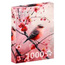Puzzle 1000 Czerwony brzuszek Enjoy