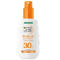Garnier Ambre Solaire Hydra 24 Protect SPF30 Suncream Spray krem przeciwsoneczny w sprayu 150 ml