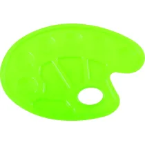 Happy Color Paletka do mieszania kolor�w, 10 przegr�dek, zielona
