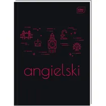 Brulion w kratk A5. 80k 70g. Angielski