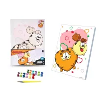 Qbee Malowanie po numerach 30x40cm Garfield