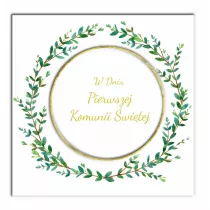 Henry Karnet KW Komunia z k�kiem wianek li�cie