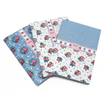 Make Notes Zeszyty A6 Shabby blue czysty 16 kartek 3 szt.
