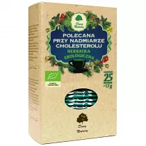 Dary Natury Herbatka polecana przy nadmiarze cholesterolu 25 x 1,5 g Bio