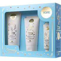 Yope Zestaw zimowy poranek el pod prysznic + balsam do ciaa + krem do rk 200 ml + 150 ml + 50 ml