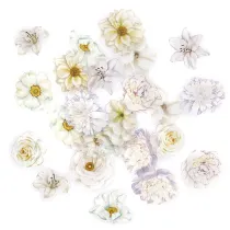 Dalprint Naklejki Pet Kwiaty Moonlight White 30 szt.