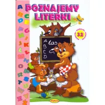 Poznajemy literki - 32 naklejki Pasja