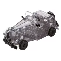 Puzzle 3D 53 el. Crystal Automobil czarny Bard Centrum Gier