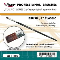 P�dzelek p�aski high quality classic rozm 4