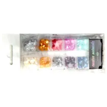 Galeria Hobby P�pere�ki gwiazdki 10 mm, 12 kolor�w