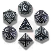 Komplet runiczny - Czarno-biały Q-Workshop