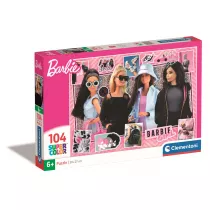 Puzzle 104 Super Kolor Barbie Clementoni