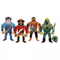 Puzzle Drewniana ukadanka magnetyczna - Los Machos Djeco