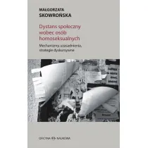 Dystans spo�eczny wobec os�b homoseksualnych