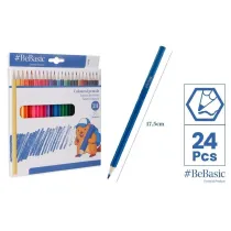 BeBasic Kredki owkowe 24 kolory