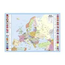 Podk�adka na biurko Europa mapa administracyjna