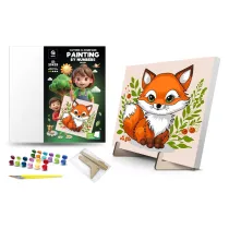 Malowanie po numerach - �ysychka 25x25cm Qbee