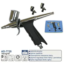 Aerograf pistoletowy 0,5+0,3 ad-7720