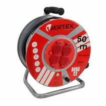 Vertex Przed�u�acz na metelowym b�bnie 50m 3x2,5 mm