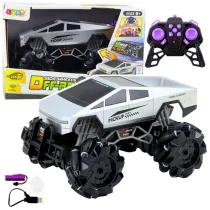 Terenowy Pick Up truck R/C �wiat�o i dym 1:16 LeanToys