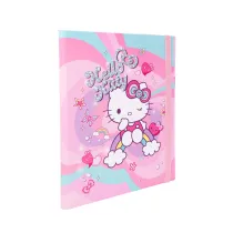 Patio Coolpack, Teczka przestrzenna tekturowa A4 z gumk�  Hello Kitty - Pink 1 (12979PTR)