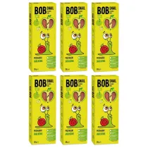 Bob Snail Przek�ska jab�kowa z owoc�w bez dodatku cukru Zestaw 6 x 30 g