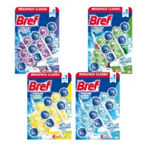 Bref Zawieszka do WC - mix zapach�w Zestaw 12 szt.