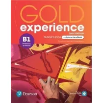 Gold Experience 2nd Edition B1. Student`s Book + Podrcznik w wersji cyfrowej