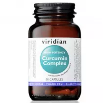 Viridian High Potency Curcumin Complex - suplement diety 30 kaps.