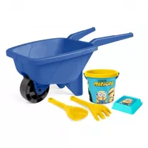 Minions taczka z kompletem do piasku Wader