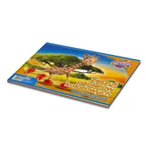 Koma-Plast Zeszyt papier�w kolorowych A4 b�yszcz�cych 1 szt.
