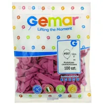 Godan Balony A50 pastel 5" ciemnor�owe 07 100 szt.