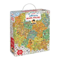 Puzzle 300 Odkrywcy Mapa Polski CzuCzu