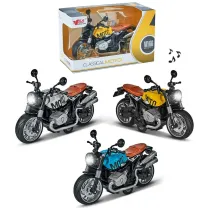 Motocykl metalowy ze �wiat�em i d�wi�kiem MIX Trifox