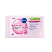 Nivea MicellAir Skin Breathe Rose Water Wipes chusteczki do demakija�u 25 szt.